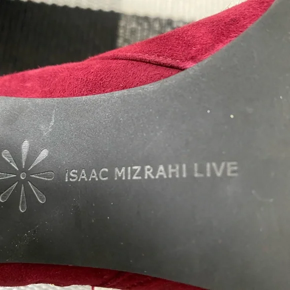 Isaac Mizrahi Open Toe and Side Zip Boot - Picture 8 of 11